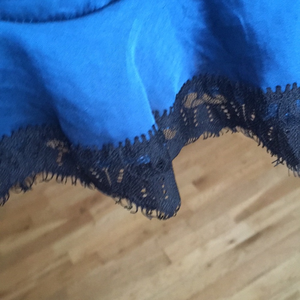 CAD RUFFLE DARK TEAL CAMISOLE SIZE M - Picture 8 of 11
